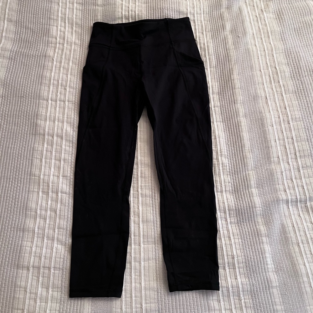 lululemon time to sweat crop